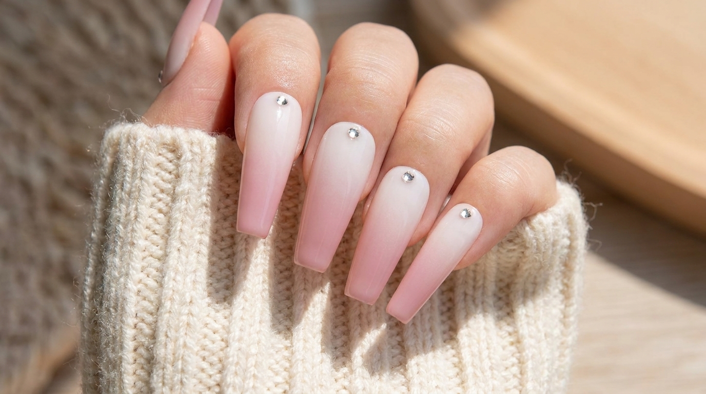 Paznokcie ombre airbrush — prosty samouczek
