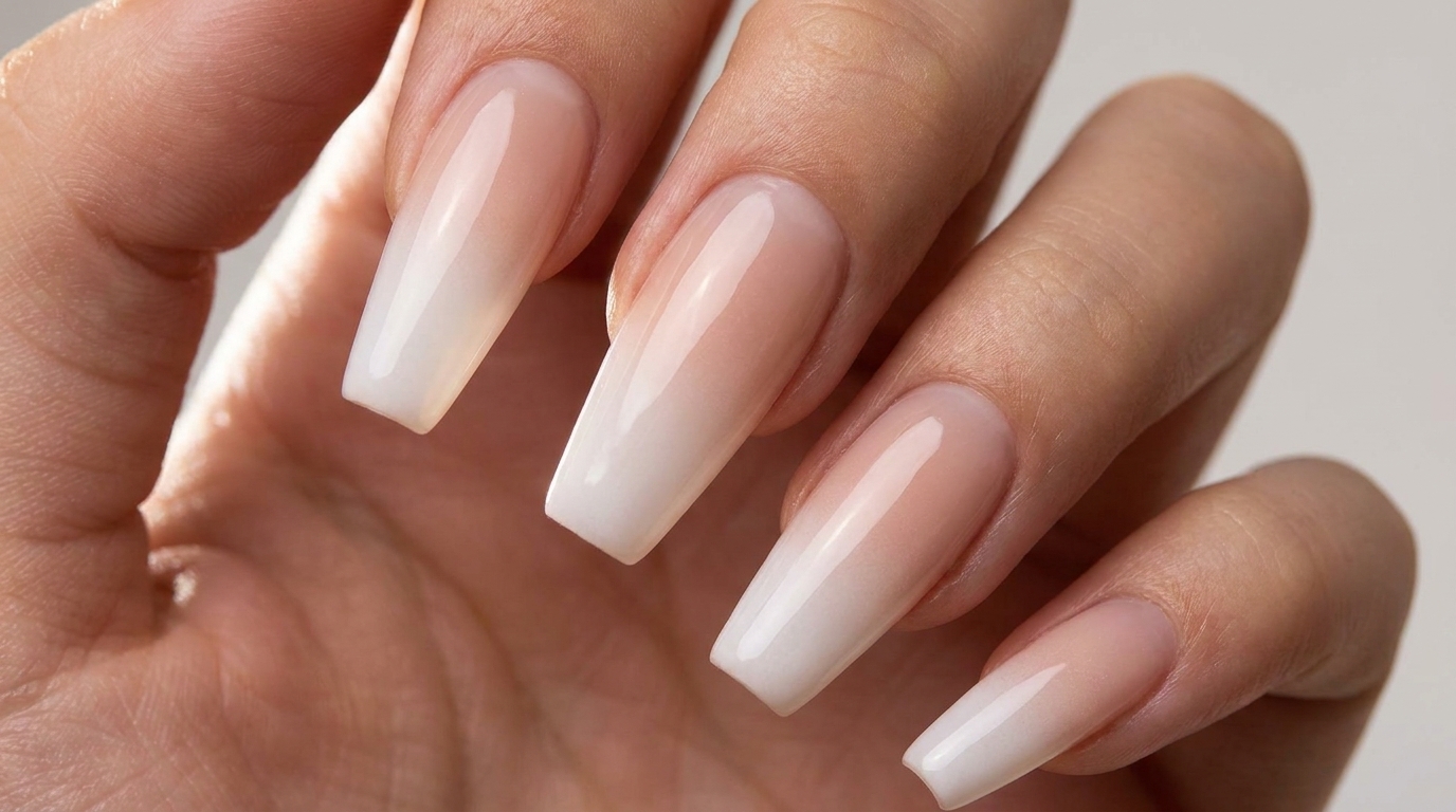 Milky White Ombre – Elegancki Poradnik Krok po Kroku