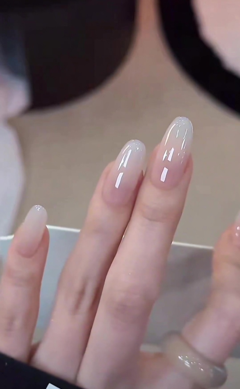 Mleczny Ombre — Elegancki Tutorial