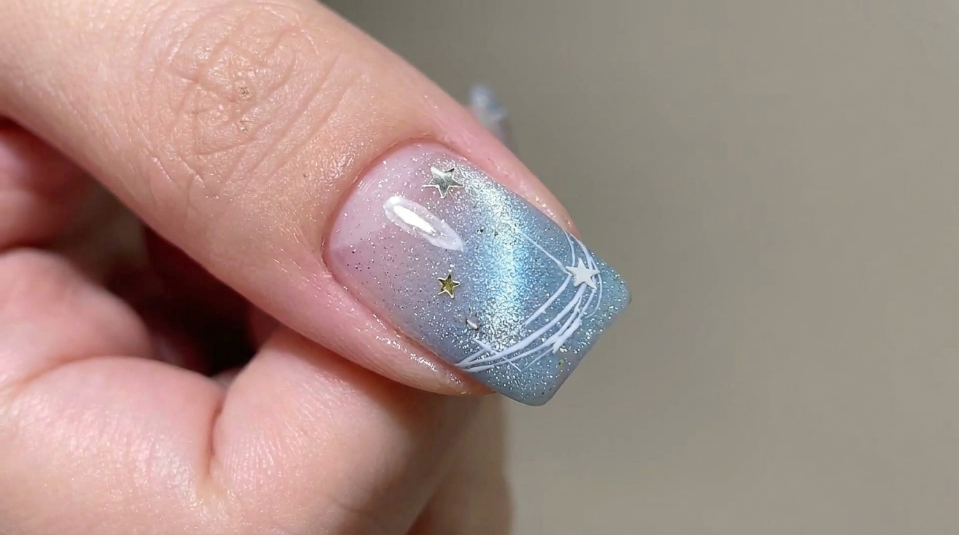 Wyspiarski gradient z efektem kociego oka — tutorial krok po kroku