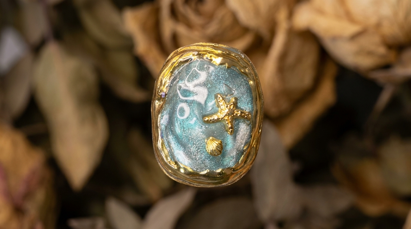 Atlantis Ocean Stil 3D Gel Nail Art — Schritt-für-Schritt-Anleitung