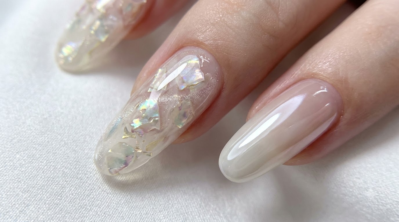 Manicure z efektem szylkretu i żelem typu Cat-Eye — Tutorial krok po kroku
