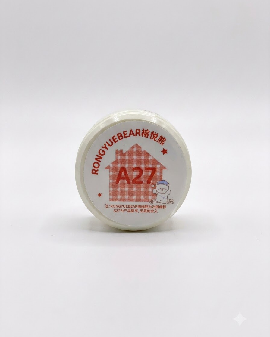 Gąbeczka aplikująca ciemniejszy pomarańczowy pigment w proszku na końcówkę paznokcia z gradientem.